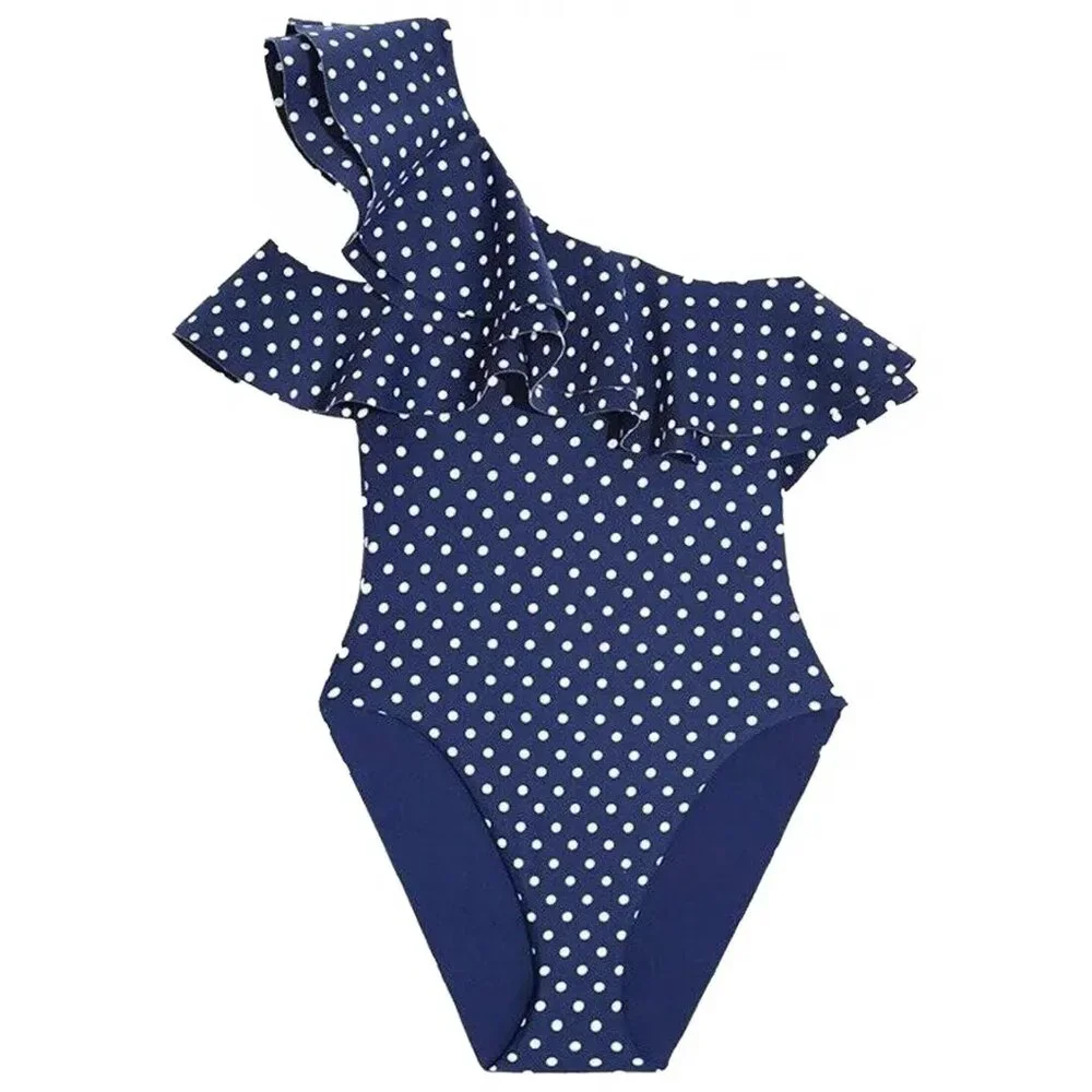 NEW with TAGS WeWoreWhat Stella One Piece One Shoulder Swimsuit  (size S)